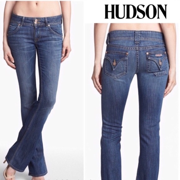 hudson signature petite bootcut jeans